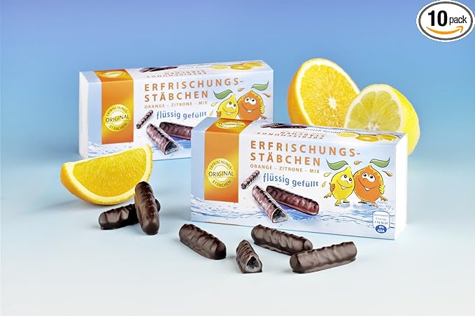 DeBeukelaer Erfrishchungs Lemon Orange Refreshment Sticks